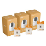 Kit X3 Cámara De Seguridad Imou Ranger 2 Wifi Ip 2mp +128gb