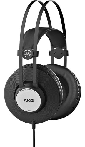 Auriculares Akg K72 Profesional Cerrado Estudio Vincha Negro