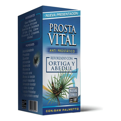 Prosta Vital Suplemento Para La Prostata 100tabletas Sabor Sin Sabor | MercadoLibre