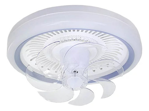 Ventilador De Techo Megaluz Blanco 14  Diametro 44w F60157