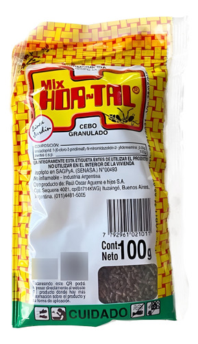 Hortal Mix 100gr Caja Sellada Por 30 Unidades