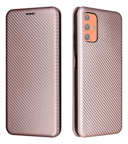 Funda Para Htc Desire 21 Pro De Fibra De Carbono (tpu, Polic