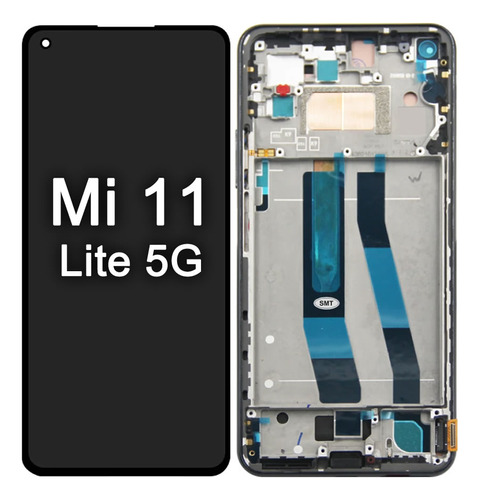 Tela Lcd Display Para Xiaomi Mi 11 Lite Com Aro Vivid