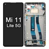 Tela Lcd Display Para Xiaomi Mi 11 Lite Com Aro Vivid