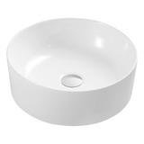 Bacha Apoyo Alta Moderna Baño Slim Tor I Loza 42cm Porcelana