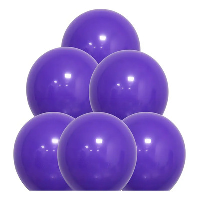 100 Globos No.12 Morado Colors 12 Estandar | Meses sin interés