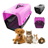 Caja Transportadora Jaula Mascotas Con Ventilación Cachorros