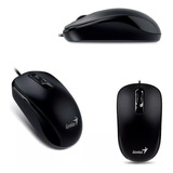 Mouse Genius Usb Negro Dx-120 O 110 Óptico Notebook Pc 