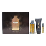 Hugo Boss The Scent Set De 3 Pz Con Miniatura Para Hombre