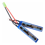 Bateria Airsoft Eletrica Barato Lipo 7.4 1100mah 2s 20/40c 