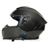 Casco De Moto Deportivo Certificado Dot Con Bluetooth