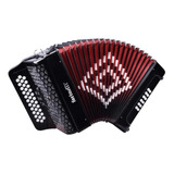 Acordeon Farinelli 3412n 34 Botones 12 Bajos 3 Registros Msi