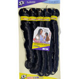 Cabelo P/ Tranças Pontas Onduladas French Curl Premium 400g