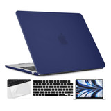 Funda Twolskoo Para Macbook Air 13 M2 + C/teclado Blue