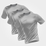 Kit 3 Camisetas Dry Fit Anti Suor Proteção Uv Linha Premium
