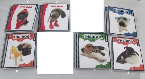 Pack 3 Cuadernos Univ. Rhein The Dog 7mm 100 Hojas 