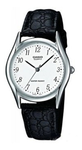 Reloj Casio Ltp-1094e-7b Dama Cuero Tienda Watchcenter