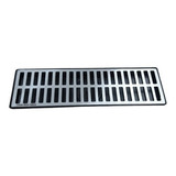 Ralo Linear 15x100 Grelha Alum. Com Coletor Quintal Piscina