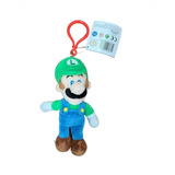 Llavero De Peluche Mario Bros Luigi Marca Little Buddy - 8cm