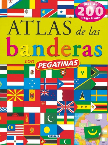 Atlas De Banderas Con Pegatinas - Aa.vv