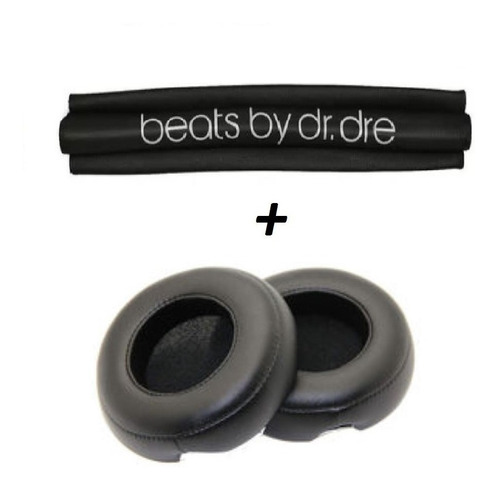 Kit Headband +espumas Compatíveis Beats Dr.dre Detox E Pro