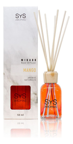 Estuche Ambientador Mikado Mango 50ml Sys Aromas