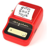 Impresora De Etiquetas Portatil Bluetooth Niimbot Rojo
