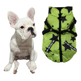 Parka Con Arnes Impermeable Forrada Con Polar Para Perros