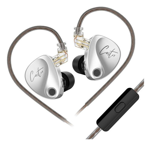 Kz Castor Audífonos In-ear Con Micrófono