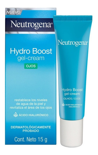 Neutrogena Hydro Boost Gel-crema Ojos Ac. Hialuronico X 15g