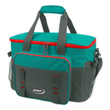 Conservadora Bolso Termico Spinit Tecno Cooler 14 Lts Color Verde Y Gris