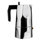 Alessi Ossidiana Mt18/3 - Cafetera Con Diseño De Estufa,