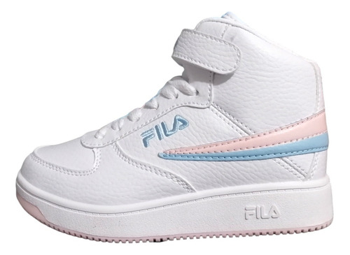 Tenis Fila Bota A- High Color Blanco/ Rosa/ Azul (543-148)