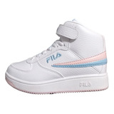 Tenis Fila Bota A- High Color Blanco/ Rosa/ Azul (543-148)