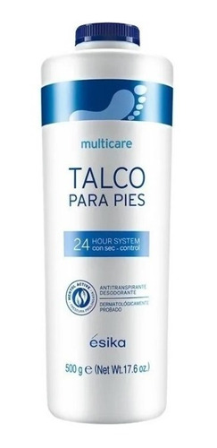 Talco De Pies Esika Multicare 500gr