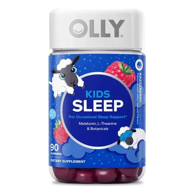 Olly Kids Sleep 90 Gomitas Melatonina Niños Premium Eg M32 Sabor Frambuesa | Envío gratis