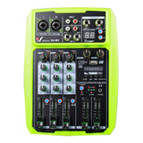 Venetian B4 Mx Consola Mixer 4 Canales Con Interface Usb Mp3