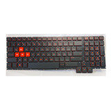 Teclado Retroiluminado Para Hp Omen 15-ce 15-ce000 Series