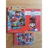 Super Mario Odyssey Bonus Travelers Guide Nintendo Switch