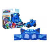 Pj Masks Veículo Menino Gato E Conjunto De Máscara F4597