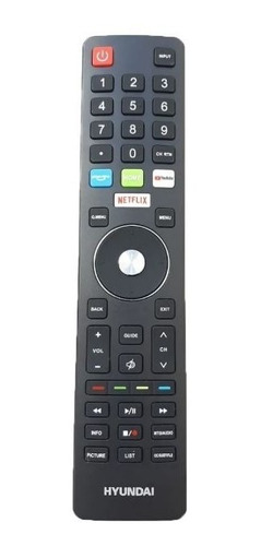 Control Remoto Tv Hyundai Smart Youtube Netflix Prime