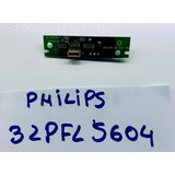 Placa  Sensor Control Remoto  Tv Philips 32pfl5604