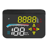 Hud Head Up Display Obd2 Painel Velocidade Digital Parabrisa