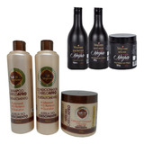 Kit Cabelo Afro + Kit Matizador Lama Negra Salon Maycrene