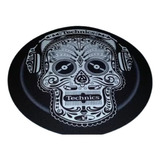 Technics Calavera Negra Espuma Paño Slipmat Excelente 