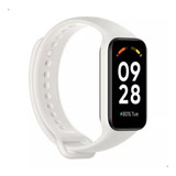 Funda Negra De Abs Para Xiaomi Redmi Redmi Band 2 Sport 147 De 43 Mm, Pulsera Blanca Como El Hielo Y Arco De Plástico Negro