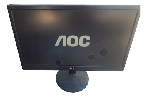 Monitor Aoc Lcd Usado Com Marca De Uso E Bolinha Na Tela