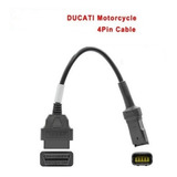 Cable Ficha Obd2 Moto Ducati 4 Pin - Protocolo Can - Scanner