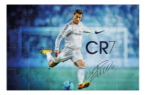 Puzzle Rompecabezas Ronaldo Cr7 Niños Regalo 