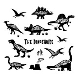 Dinosaurios Diseño Infantil Habitación Niños Envío Gratis
